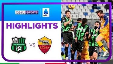 Match Highlights | Sassuolo 2 vs 2 AS Roma | Serie A 2021/2022