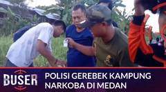 FULL: Penggerebekan Kampung Narkoba di Medan, Pengedar Ditangkap di Rel Kereta | Buser