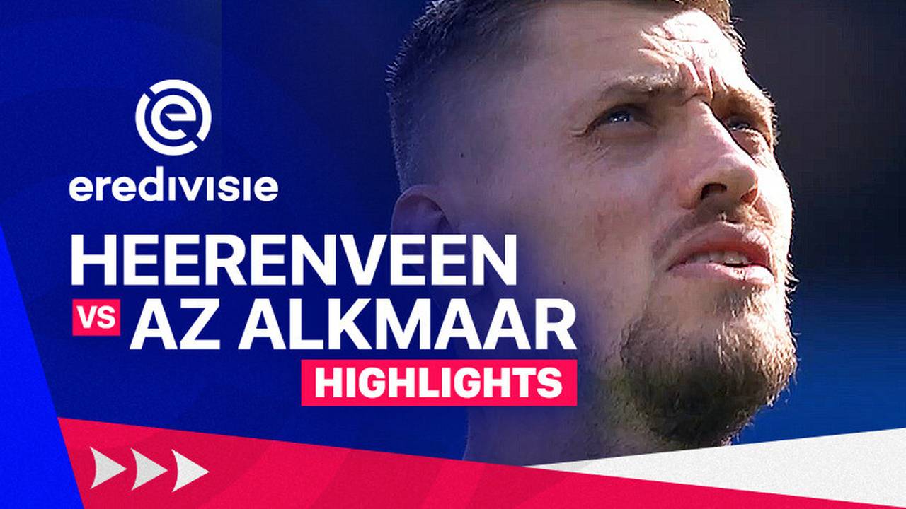 Heerenveen vs AZ Alkmaar - Highlights | Eredivisie 24/25