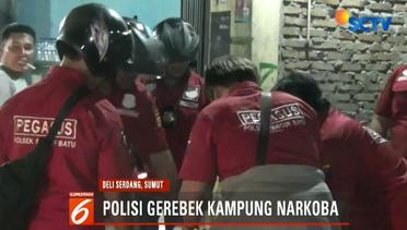 Polisi Gerebek Kampung Narkoba dan Judi di Deli Serdang - Liputan 6 Pagi