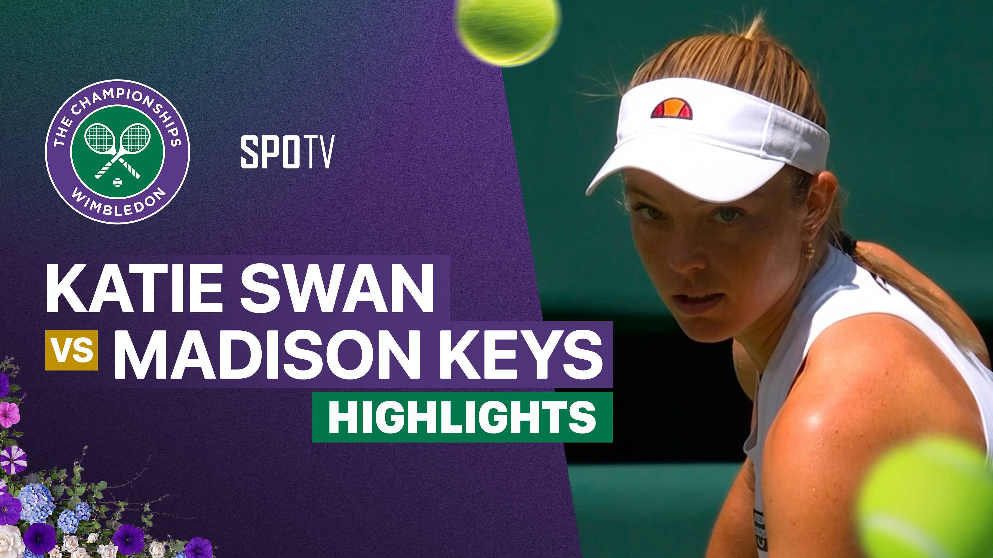 Katie Swan vs Madison Keys - Ladies' Singles Second Round | Wimbledon 2026