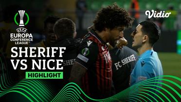 Highlights - Sheriff vs Nice | UEFA Europa Conference League 2022/23