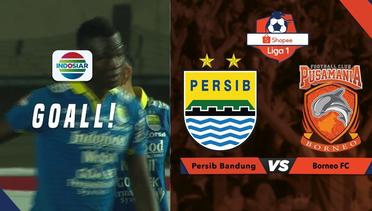 PERSIB!!! GOOOLLLL!!! Sodokan Ghozali-Persib Menggetarkan Gawang Borneo. 1-0 untuk Persib - Shopee Liga 1