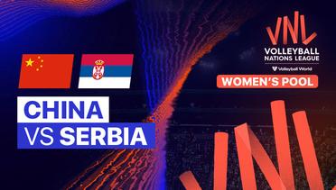 Full Match | China vs Serbia | Women’s Volleyball Nations League 2023