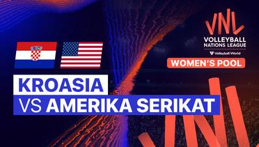 Full Match | Kroasia vs Amerika Serikat | Women’s Volleyball Nations League 2023