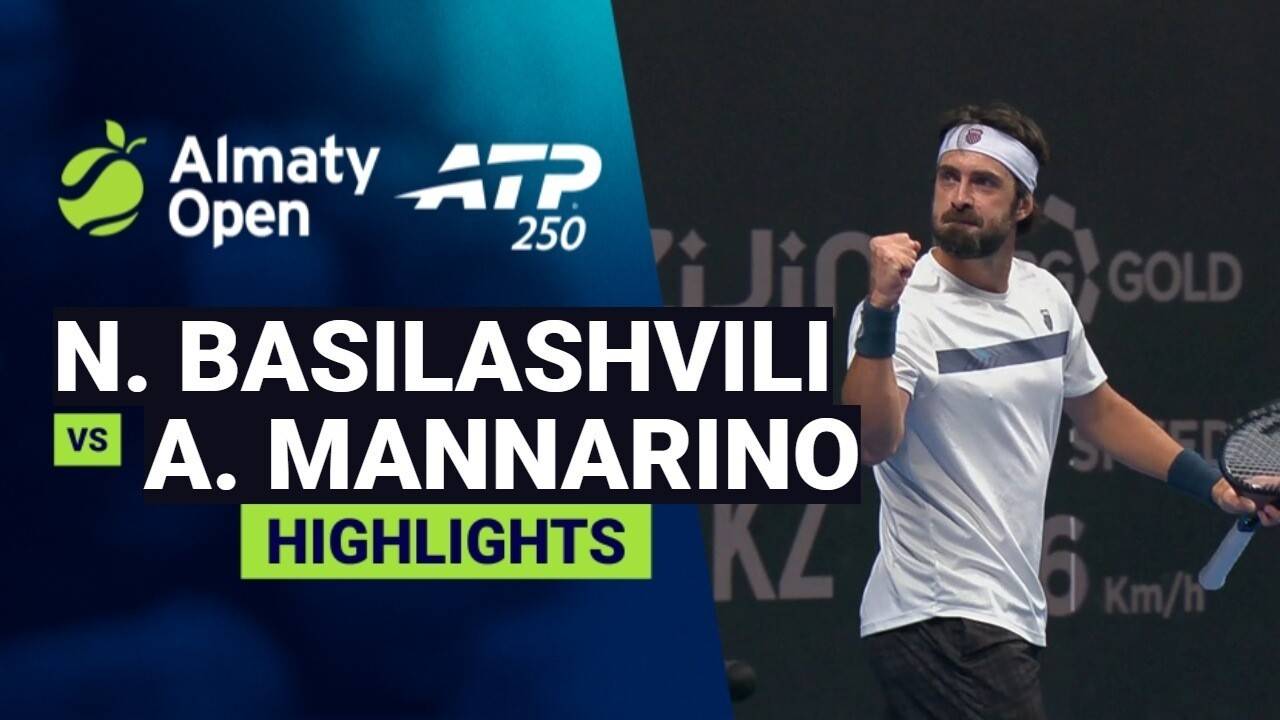 Nikoloz Basilashvili vs Adrian Mannarino - Quarterfinal | ATP 250: Almaty Open 2026