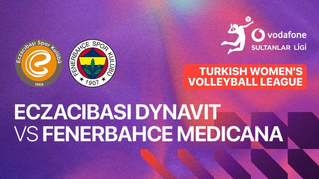 Eczacibasi Dynavit vs Fenerbahce Medicana - Full Match | Turkish Women's Volleyball League 2025/26