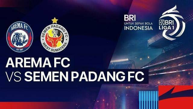 Arema FC vs Semen Padang FC - BRI Liga 1
