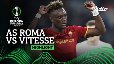Highlight - AS Roma vs Vitesse | UEFA Europa Conference League 2021/2022