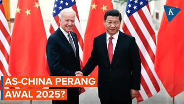 Perang Amerika Serikat-China Diperkirakan Terjadi Awal 2025