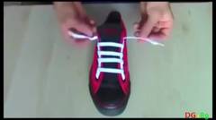 Tutorial Motif Tali Sepatu Kreatif