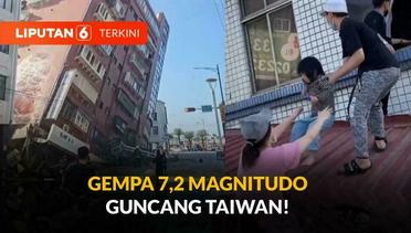 Gempa Magnitudo 7,2 Guncang Taiwan, Picu Tsunami 30 Sentimeter! | BREAKING NEWS