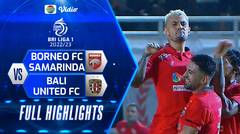Full Highlights - Borneo FC Samarinda VS Bali United FC | BRI Liga 1 2022/2023