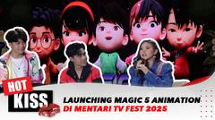 Sridevi, Afan dan Eby Hadir di Launching Magic 5 Animation | Hot Kiss