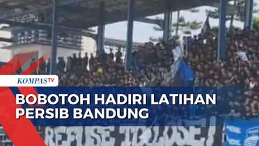 Bobotoh Beri Dukungan ke Persib Bandung Jelang Lawan Bali United di Championship Series Liga 1