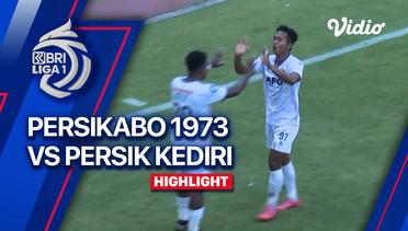 Highlights - PERSIKABO 1973 vs PERSIK Kediri | BRI Liga 1 2023/24