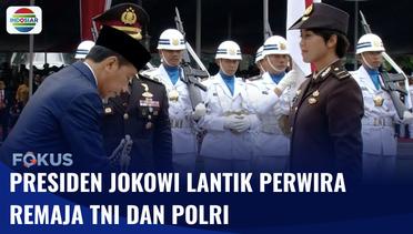 Presiden Jokowi Lantik 833 Calon Perwira Remaja TNI di Istana Merdeka | Patroli