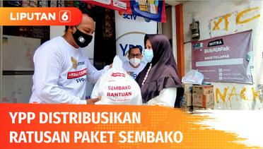 YPP Distribusikan Ratusan Paket Sembako Bantuan Pemirsa SCTV-Indosiar di Cirebon | Liputan 6