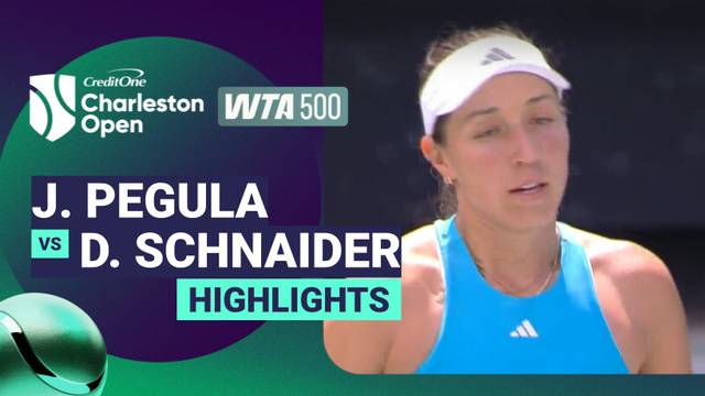 Quarter Finals: Jessica Pegula vs Diana Shnaider - Highlight | WTA 500: Credit One Charleston Open 2026