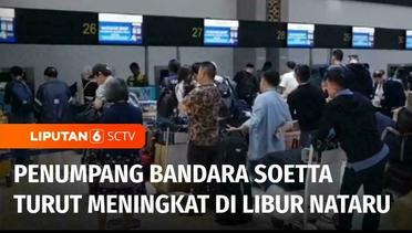 Live Report: Libur Nataru, Terminal 3 Bandara Soekarno Hatta Dipadati Penumpang | Liputan 6