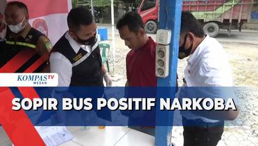 Seorang Sopir Bus Positif Narkoba dari Tes Urine yang Dilakukan di Kabupaten Langkat