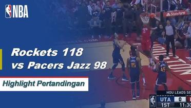 NBA I Cuplikan Pertandingan : Rockets 118 vs Jazz 98