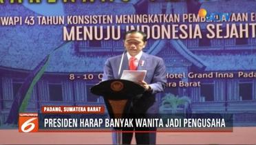 Presiden Jokowi Berharap Banyak Pengusaha Wanita Berkembang di Tanah Air – Liputan6 Pagi