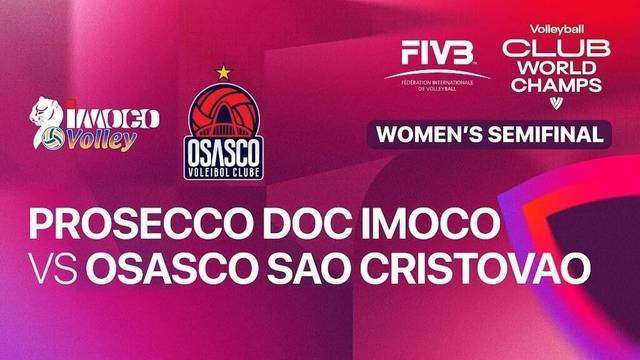 Prosecco DOC Imoco Conegliana vs Osasco Sao Cristovao Saude - Full Match | FIVB Women's Volleyball Club World Championship 2025