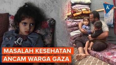 Penyakit Menular Serang Warga Gaza di Tengah Gempuran Rudal Israel