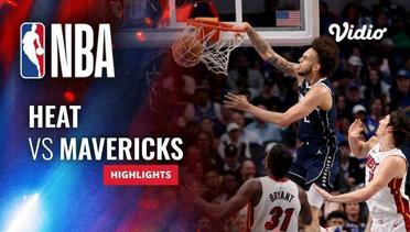 Miami Heat vs Dallas Mavericks - Highlights | NBA Regular Season 2023/24