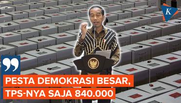 Jokowi Ungkap Tantangan Besar di Pemilu 2024