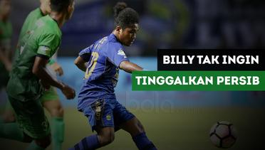 Billy Keraf Ingin Bertahan di Persib Bandung
