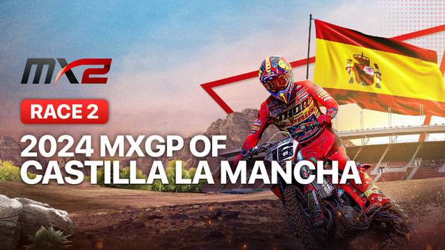 MX2 Race 2 -2024 MXGP of Castilla la Mancha - Full Race | MXGP 2024