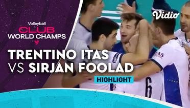 Match Highlight | Trentino Itas (ITA) vs Sirjan Foolad (IRN) | FIVB Men's Club World Championship