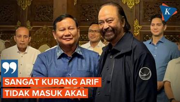 Gaya Prabowo-Paloh Tanggapi soal Putusan PN Jakpus soal Penundaan Pemilu