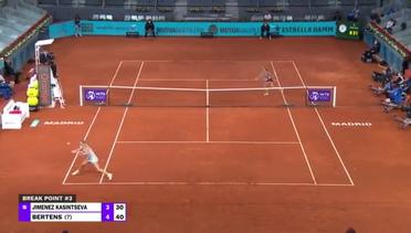 Match Highlights | Kiki Bertens 2 vs 0 Victoria Jimenez Kasintseva | WTA Mutua Madrid Open 2021