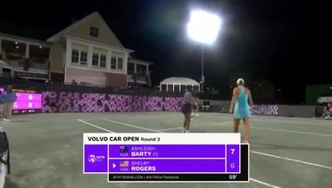 Match Highlights | Ashleigh Barty 2 vs 1 Shelby Rogers | WTA Charleston Open 2021