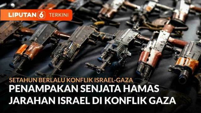 Israel Pamerkan Senjata Hamas yang Telah Disita | Liputan 6