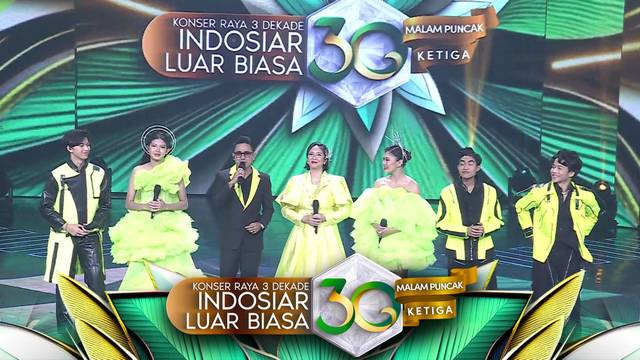 Konser Raya 3 Dekade Indosiar Luar Biasa Malam Puncak Ketiga (12/01/25)