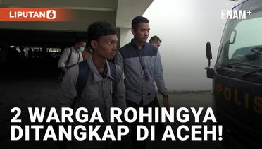 2 Warga Rohingya Ditangkap Polresta Banda Aceh
