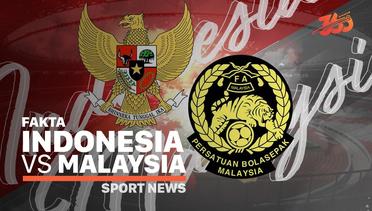 5 Fakta Jelang Timnas Indonesia vs Malaysia