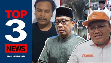 Teyeng Wakatobi Minta Maaf, Masjid Istiqlal Potong Kurban, PKS soal Komunikasi ke PDIP [TOP 3 NEWS]