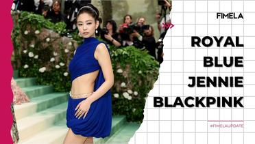 Jennie BLACKPINK Tampil Confidence dan Mempesona Bak Dewi Langit di Met Gala