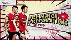 Pre-Match Preparations | Menangkan Laga Derby Jawa Tengah, Sambernyawa!
