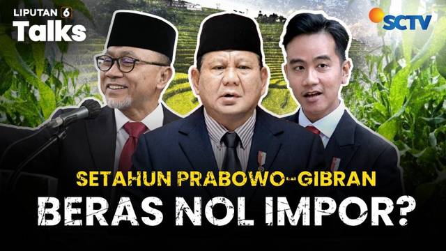 Setahun Prabowo-Gibran, Beras Nol Impor? Begini Penjelasan Menko Pangan Zulkifli Hasan