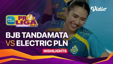 Putri: Bandung BJB Tandamata vs Jakarta Electric PLN - Highlights | PLN Mobile Proliga 2024