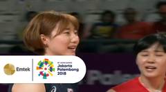 Highlight Voli Putri Korea Selatan vs China | Gempita Asian Games
