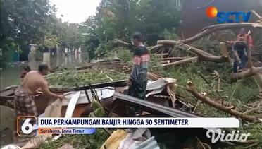 Dua Perkampungan di Surabaya Banjir hingga 50 Sentimeter