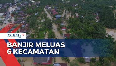 Banjir Meluas 6 Kecamatan di Aceh Utara