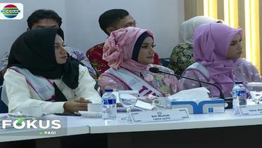 Finalis Putri Muslimah Sambangi Komisi Penyiaran Indonesia - Fokus Pagi